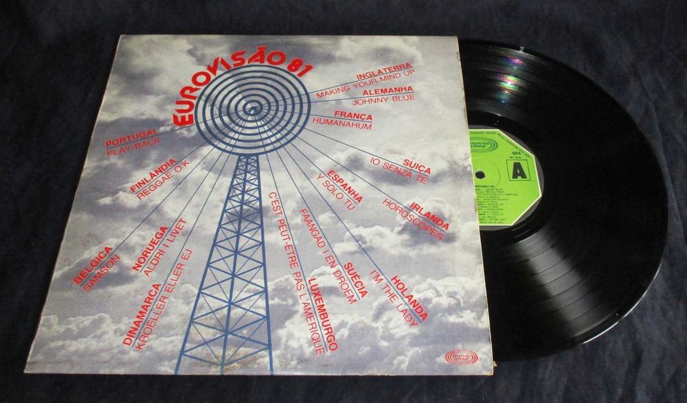 Disco LP Vinil Festival Eurovisão 81