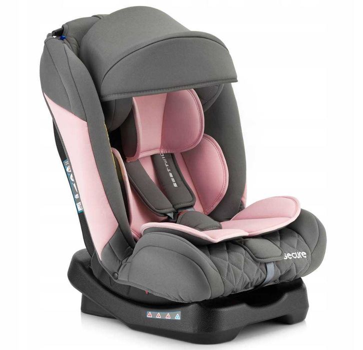 Fotelik Samochodowy Sesttino Secure PRO 0-36kg. 40-150cm.