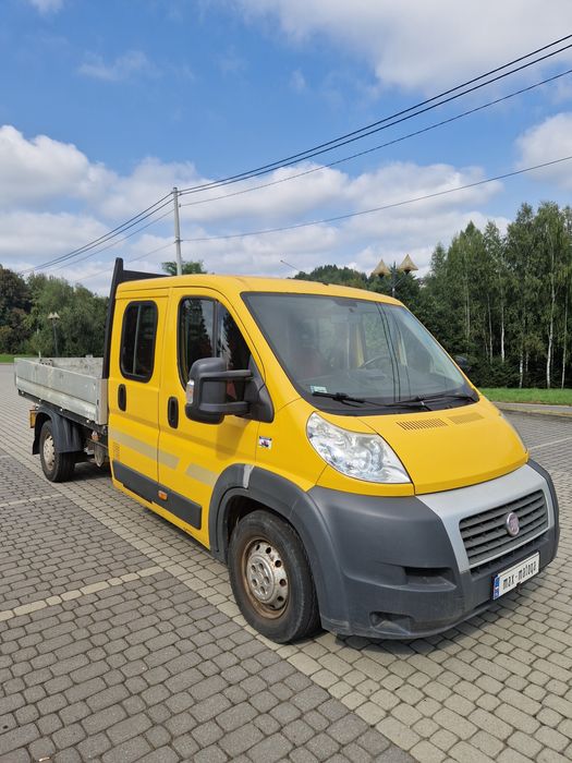 Fiat Ducato doka brygadowy iveco brygadówka 7 osobowy max osób
