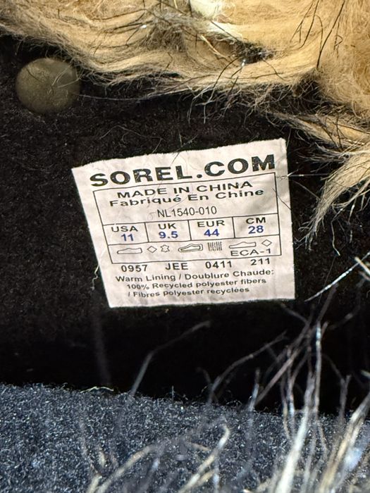 Резиновые сароги Sorel 44 р