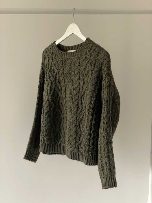 Camisola de malha verde Pepe Jeans