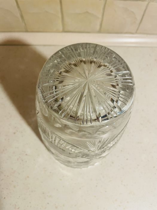 Wazony kryształ PRL 2 szt. Stan Igla!