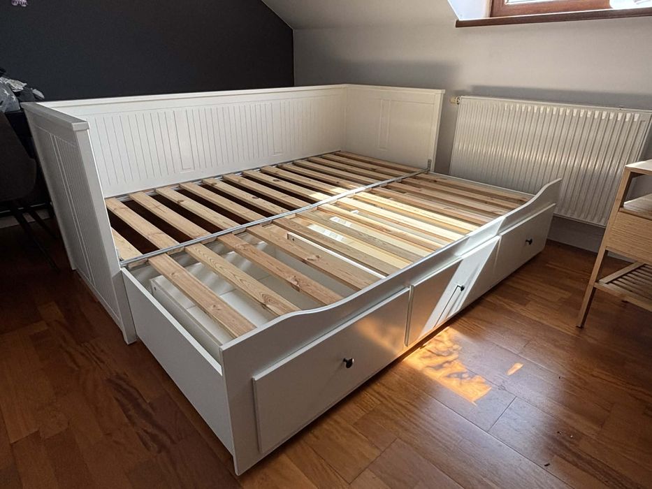 Łożko rozkladane Hemnes Ikea