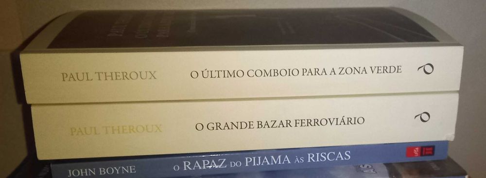 Camus. Paul Theroux. Haruki Murakami. Roberto Bolaño e Isabel Allende.