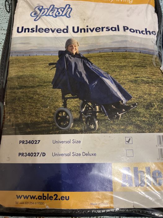 Дощовик для інвалідного візочка