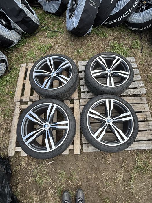 Oryginalne koła 20 cali BMW Seria 7 G11 G12 5x112 Prawie Nowe opony!!