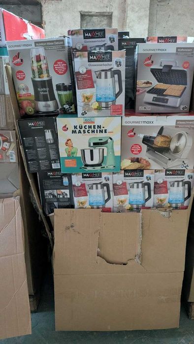 Бізнес-старт: палет (бокси) з електронікою та іншими товарами 205 кг