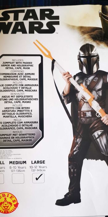 Fato de carnaval Mandalorian