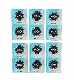 Prezerwatywy EXS Air Thin 12 szt. najcieńsze 0,045 mm dopasowane