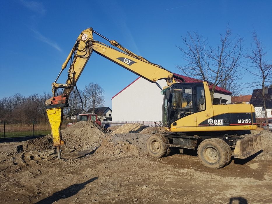 Usługi koparka koparko-ładowarka, wywrotka, wykopy kucie betonu, wywóz