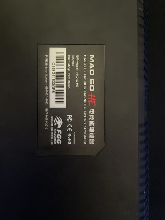 Mad 60 he - Teclado Magnetico