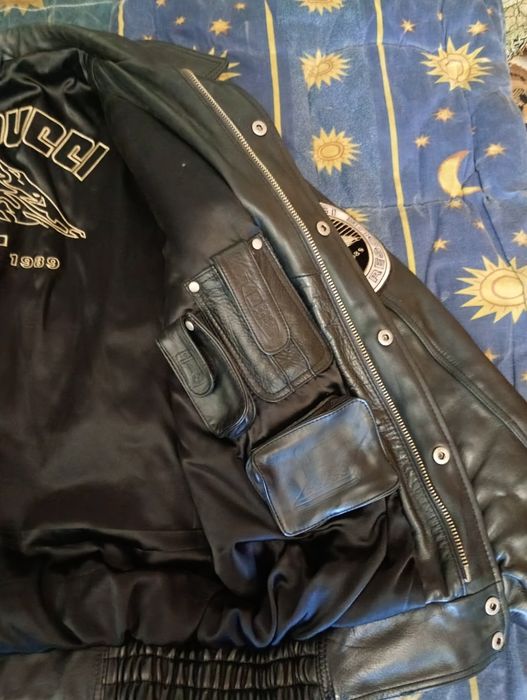 Шкіряна куртка DAVOUCCI