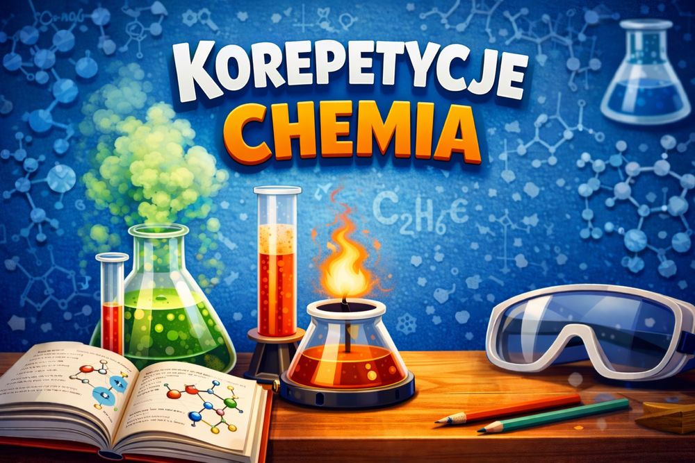 KOREPETYCJE chemia rozszerzona- Matura - Online i stacjonarnie Wrocław