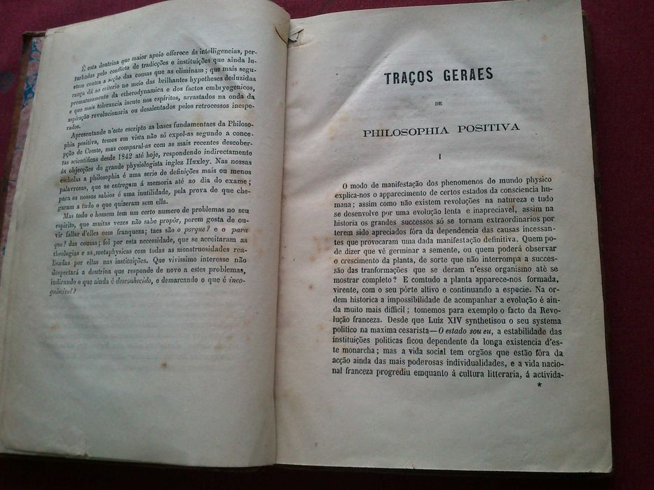 Theophilo Braga-Philosophia Positiva-1.ª Edição-1877
