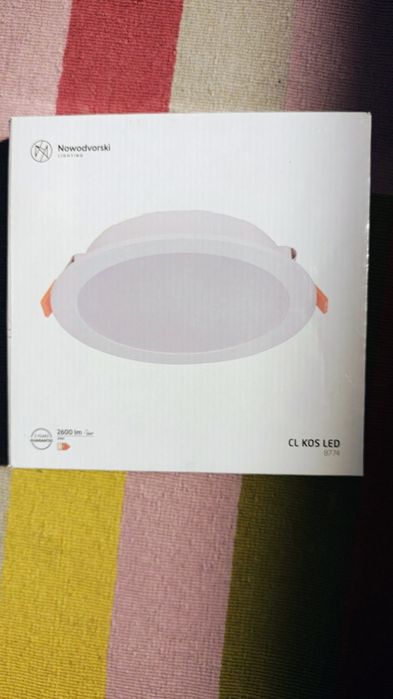 35 Lampa / oprawa wpuszczana w sufit IP44 Nowodvorski CL KOS LED