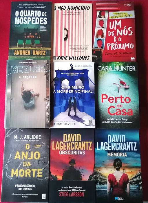 50 thrillers NOVOS a estrear -Desde 7,90€-Portes grátis(ler descrição)