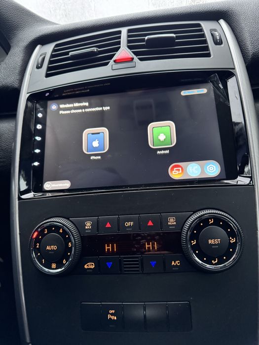 Магнітола Android Mercedes Benz Sprinter Vito W639 W906 W169 W245 B200