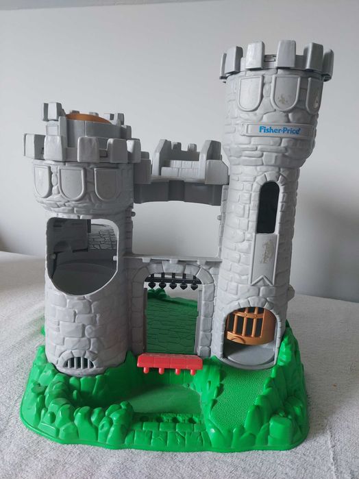 NOWA CENA zamek Fisher Price ruchome elementy SUPER zabawka