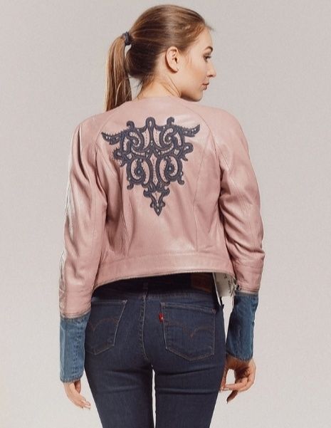 Шкіряна куртка-трансформер Bianca розмір S