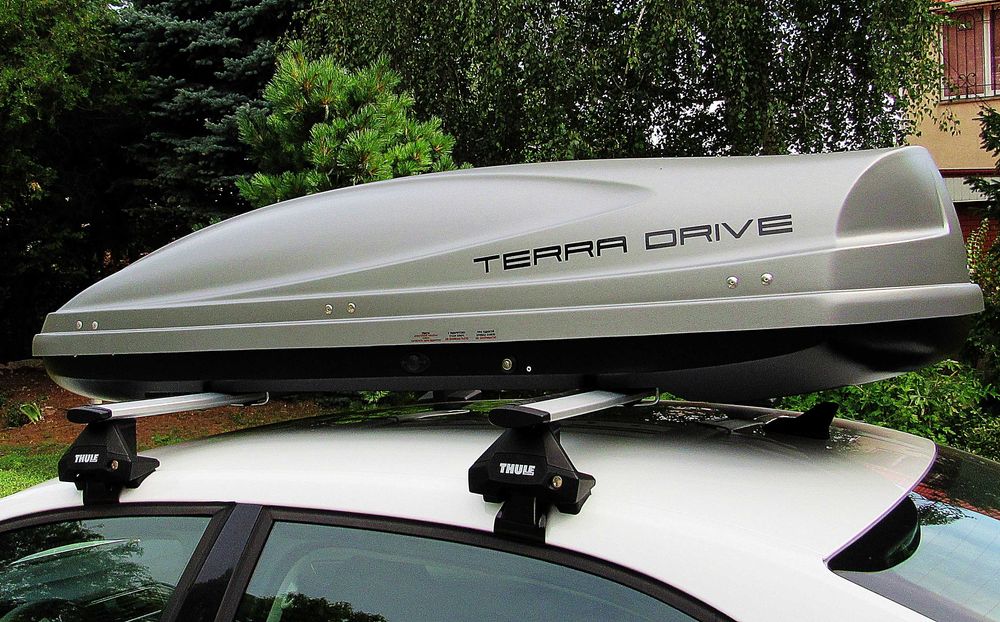 Аренда багажного бокса Terra Drive 480 , 196x75x43 см, двухсторонний