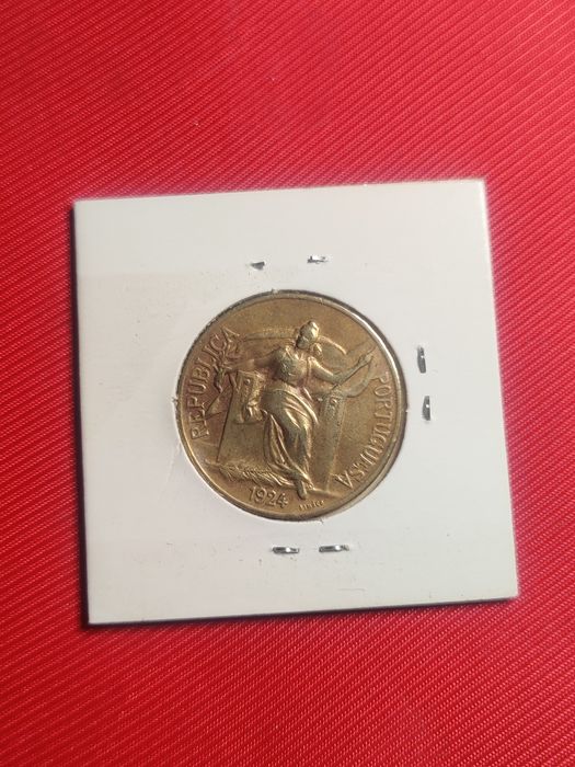 Moeda república 1 Escudo 1924