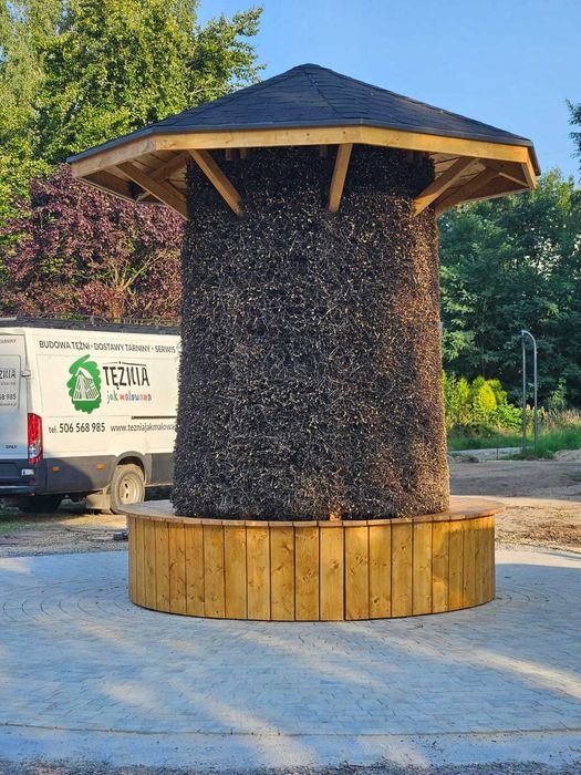 konstrukcja elementy drewniane tężnia