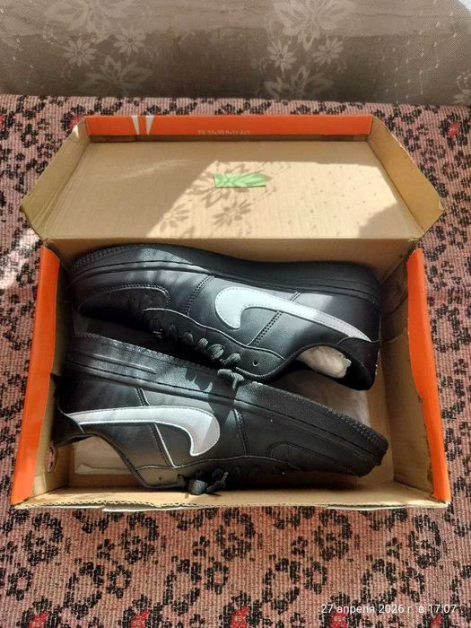 Мужские кроссовки Nike Air Force Черные