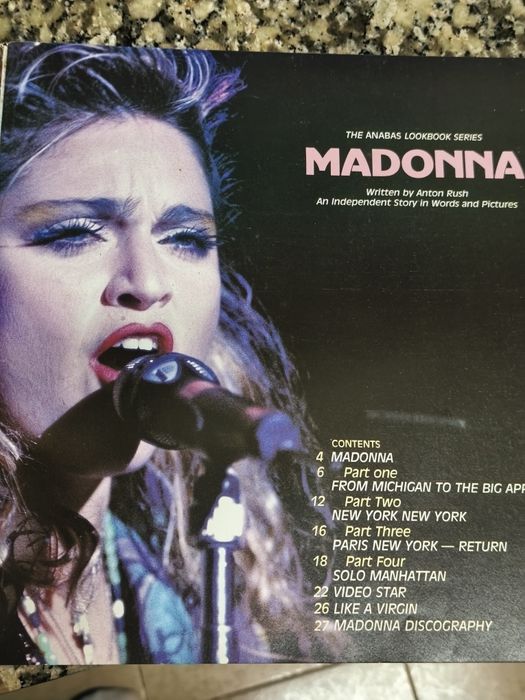 Livro Madonna de 1985