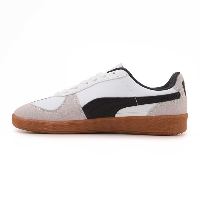 Жіночі кросівки Puma Palermo Leather "White Grey Black Gum" 36-41
