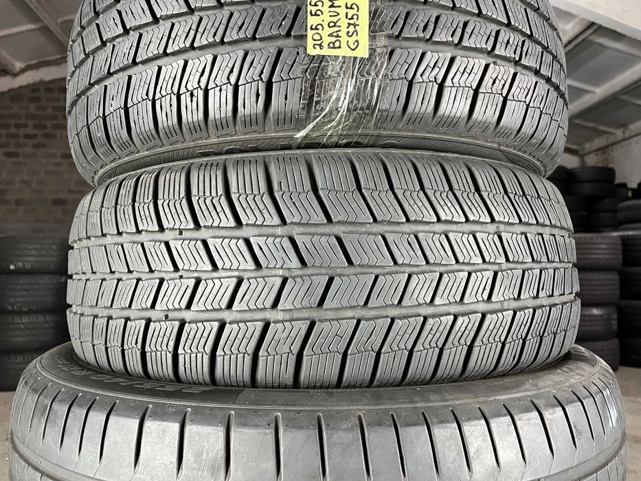 GS755 Зимові шини 205/55r16 Barum Polaris 3 пара резина р16