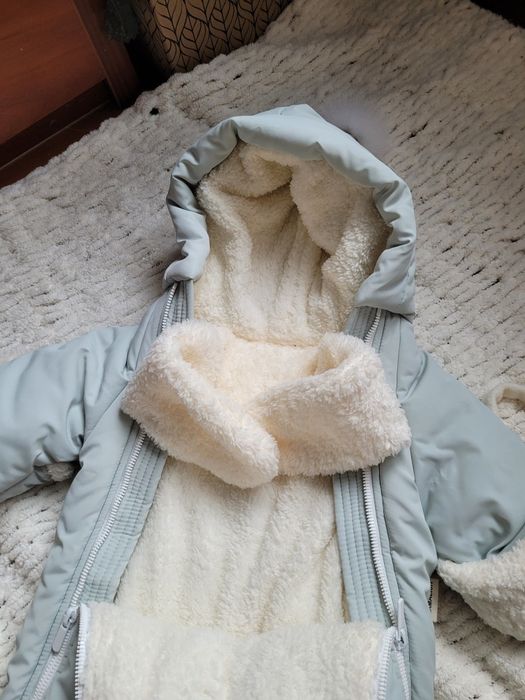 Дитячий зимовий комбінезон на новонародженого