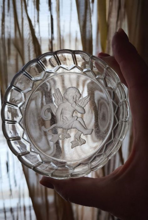 Ваза салатник блюдо хрусталь кришталь старинное стекло Мальцов подарок