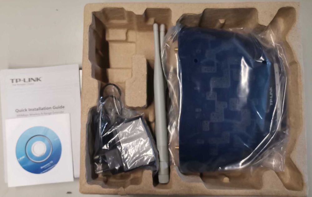 Amplificador de sinal sem fios TP-Link (Novo em caixa)