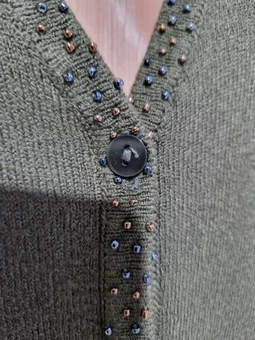 Sweter kardigan klasyczny