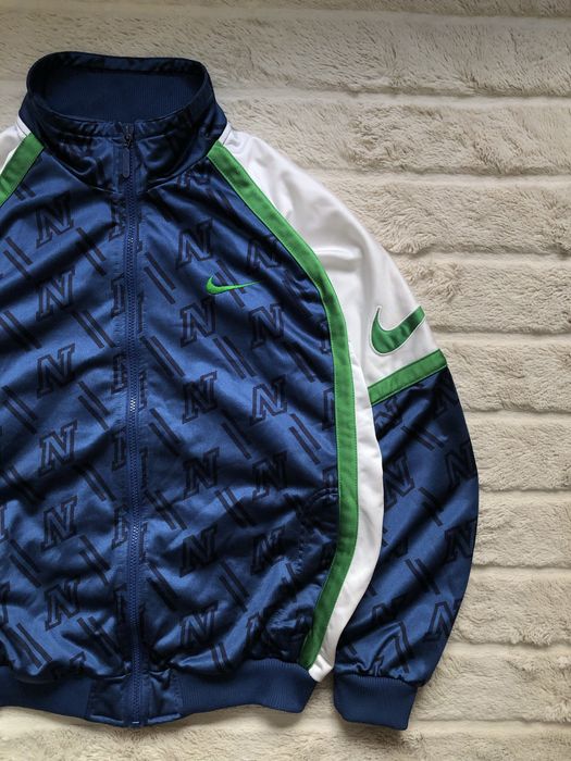 NIKE 80-90s Vintage (S) Zip Jacket Retro мужская олимпийка кофта ориги