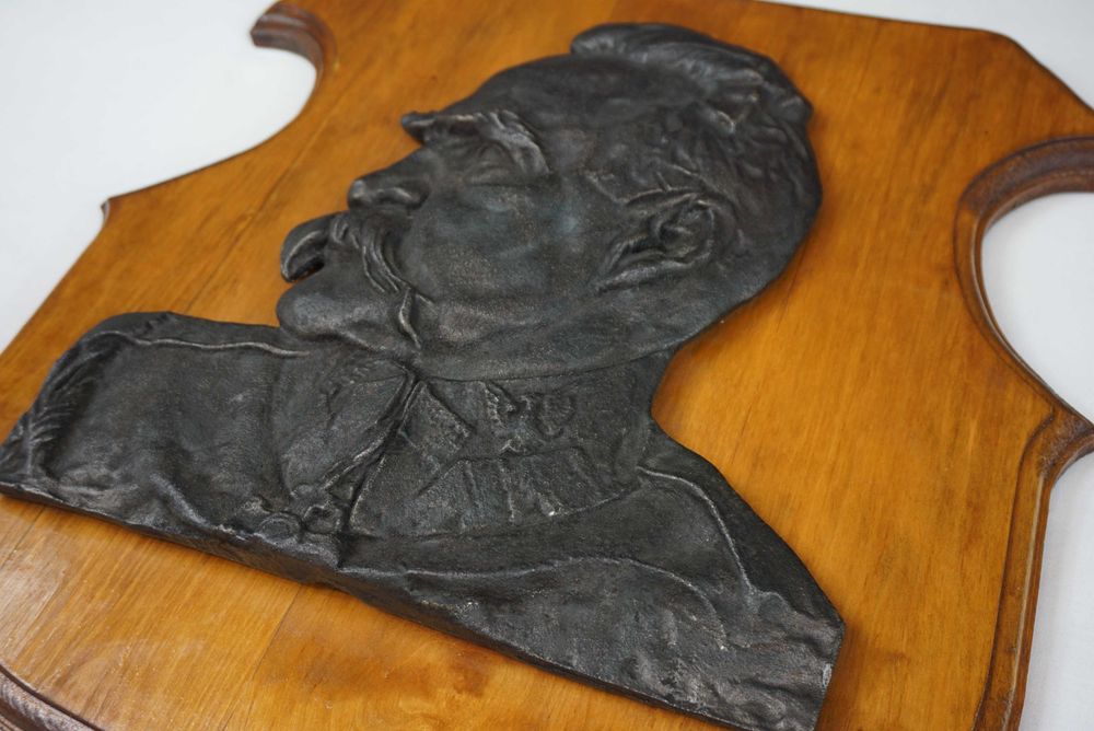 Plakieta płaskorzeźba Marszałek Józef Piłsudski
