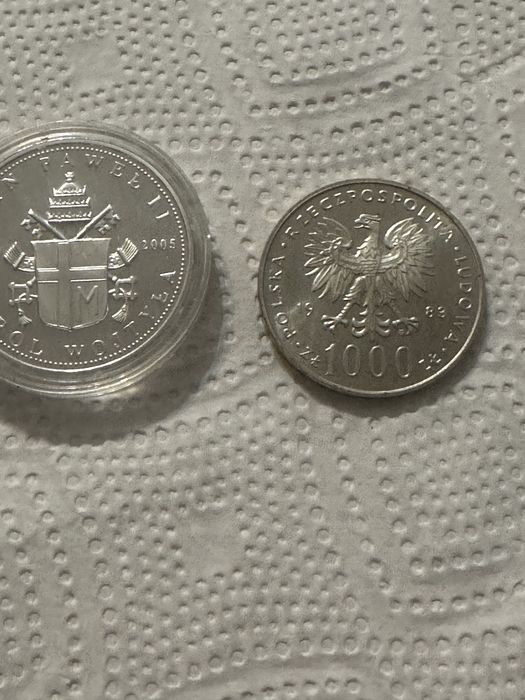 Monety medale numizmaty Jan Paweł II ,Schilling