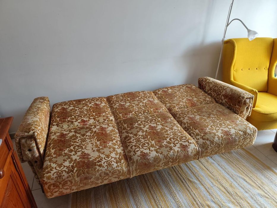 Sofá Cama Vintage Anos 50