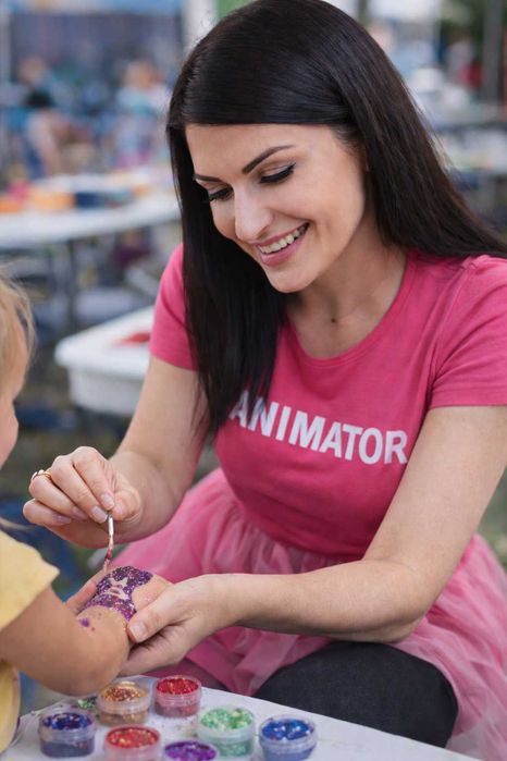 Animacje dla dzieci | Malowanie buziek, warkoczyki, tatuaże, zabawy