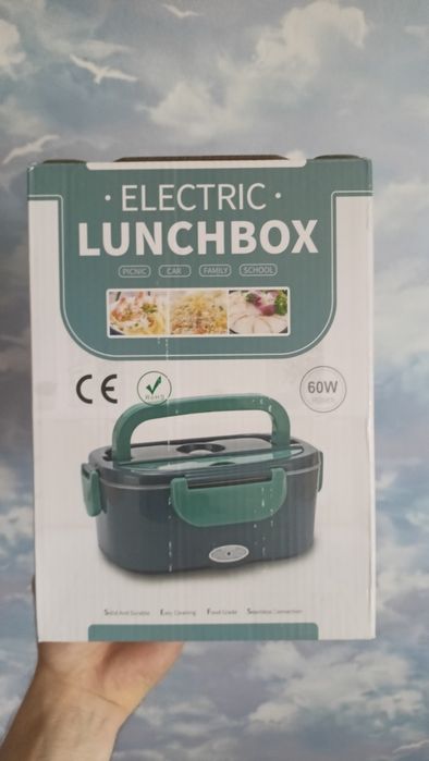 Podgrzewany lunchbox 3 w 1 – 12V/24V/220V – 1,5L 60W Przenośny podgrzewacz jedzenia do samochodu i domu