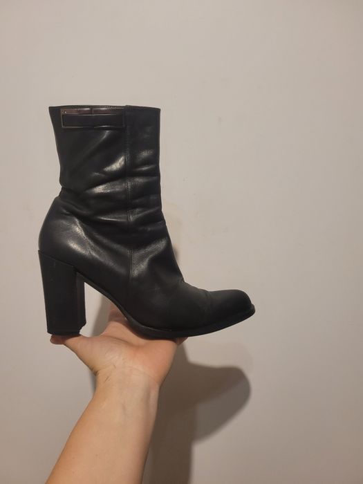 Calvin Klein botki kozaki trzewiczki r. 38 skórzane