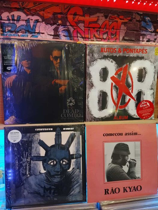 Vinil - Bowie Gnr Resistência Xutos Mão Morta Prince Cult Taxi Elis R.