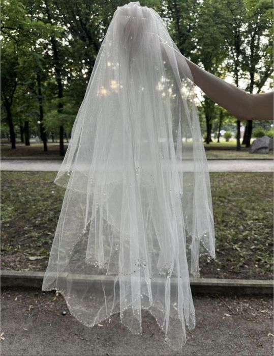 Фата біла, фатін