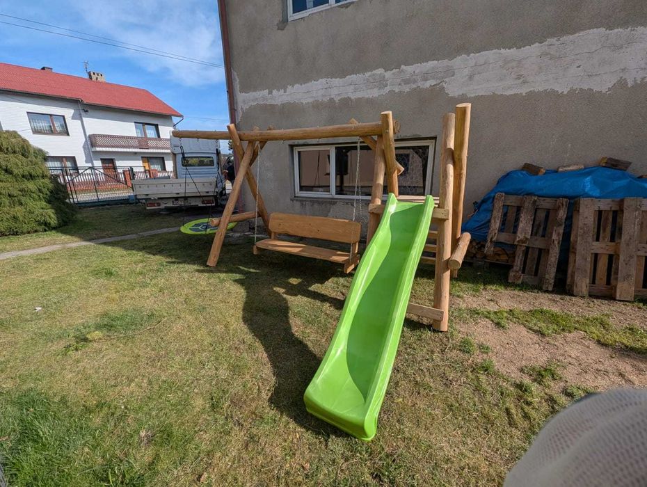 Meble ogrodowe drewniane góralskie biesiadne LITE DREWNO +