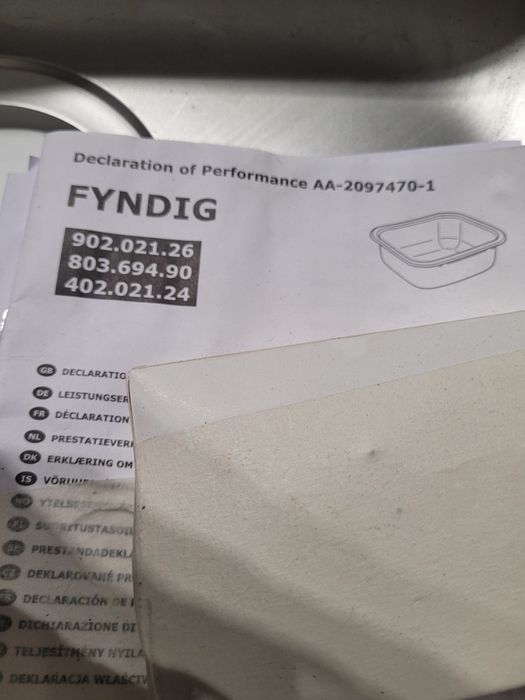 Zlewozmywak FYNDIG Ikea nowy