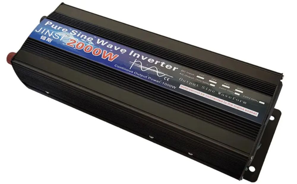 Инвертор 12В - 220В Чистый синус 2000 Вт синусоида.
