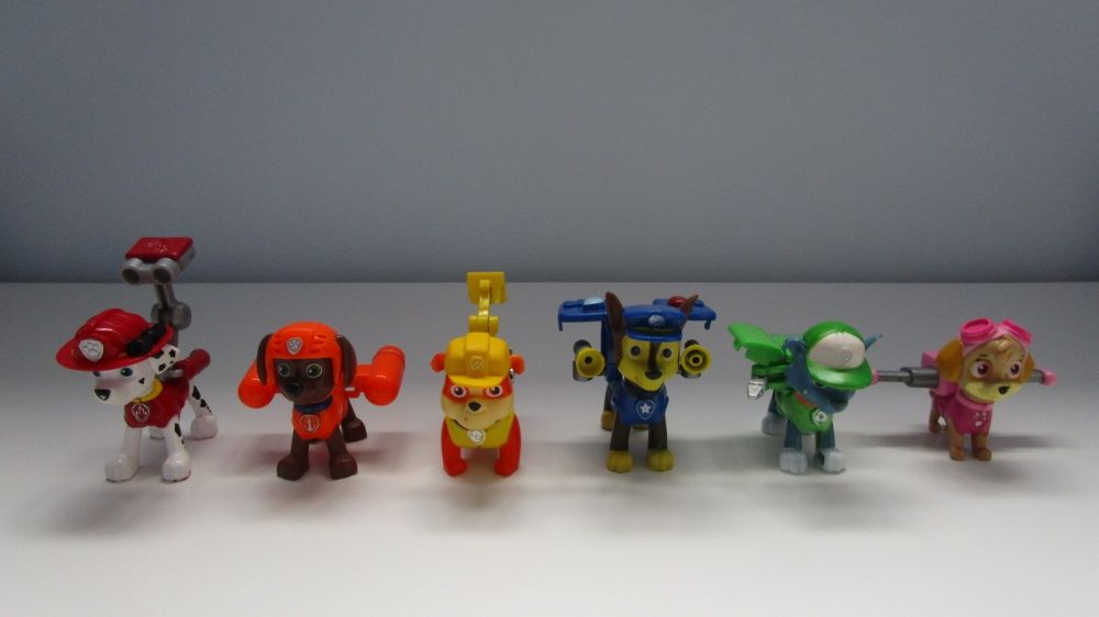 Conjunto de 6-11 Figuras Básicas Originais Patrulha Pata / PAW Patrol