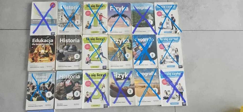 Książki do szkoły banżowej I stopnia  Klasa 1/2/3