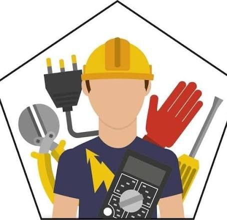 Serviços em eletricidade, limpeza e pintura