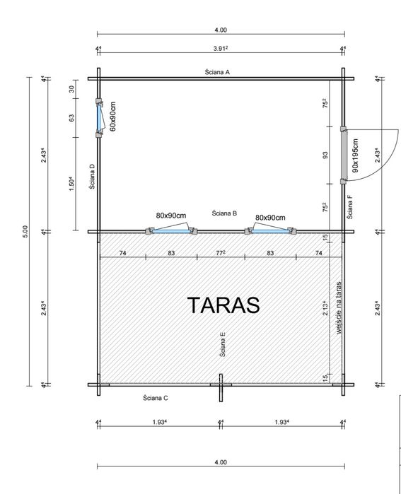 Odstąpię prawo do działki ROD 300 m² z domkiem z balika  20 m² | ROD " XMuzy" – Wojszyce/Gaj, Wrocław